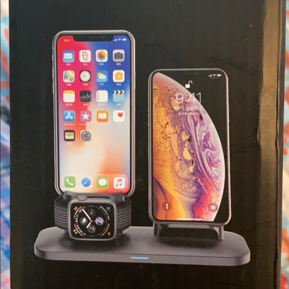 3 in 1 Fast Wireless Charging Station